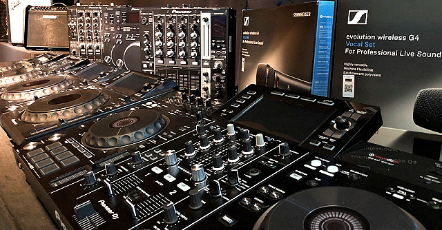 Eventcenter Mallorca (Llucmajor) Audio, PA, DJ, instruments, backline & projector rental